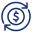 Icono representando sincronización avanzada en tecnología empresarial.