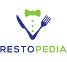 Logotipo de Restopedia destacando tutoriales empresariales.